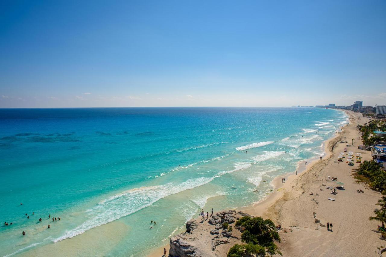 2 Story Oceanfront Penthouses On Cancun Beach! Exterior foto
